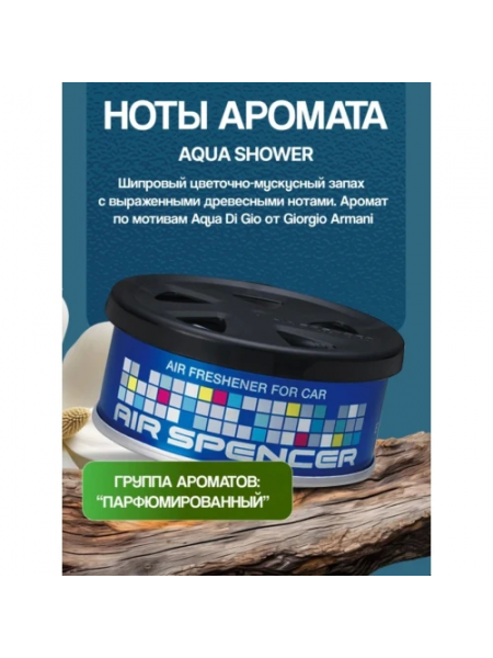 Аромат Eikosha A-31 AQUA SHOWER - АКВА