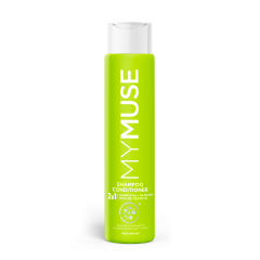 Шампунь и бальзам - ополаскиватель 2 в 1 против перхоти MYMUSE 400мл