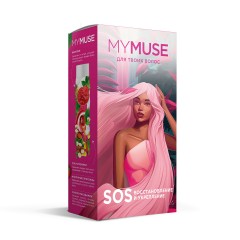 Подарочный набор MYMUSE шампунь и бальзам SOS-восстановление