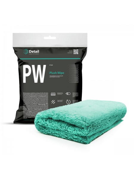 Микрофибровая салфетка для располировки составов PW "Plush Wipe" 40*40