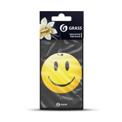 Картонный ароматизатор GRASS "Смайл" (ваниль)
