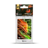 Ароматизатор воздуха картонный GRASS Дракон (Сочная Папайя)