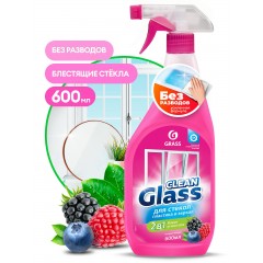 Чистящее средство для стекол и зеркал "Clean Glass" лесные ягоды (флакон 600мл)