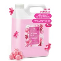 Крем-мыло жидкое увлажняющее "Milana fruit bubbles" (канистра 5 кг)