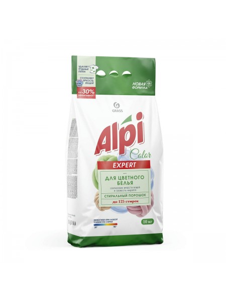 Синтетическое моющее средство порошкообразное Alpi Expert Color 10кг