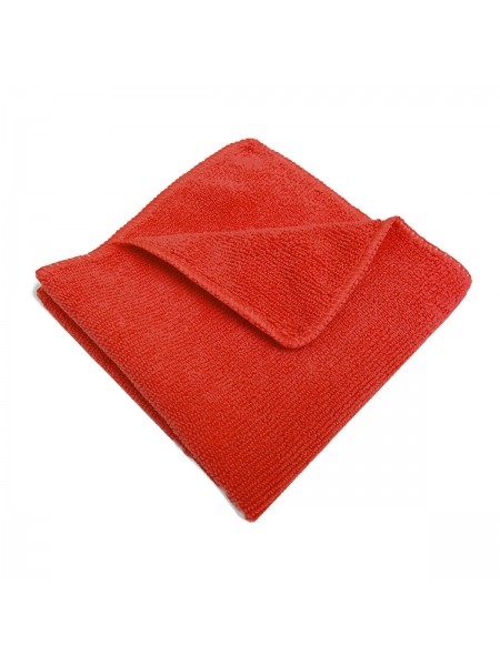 Салфетка микрофибра 220 г/м 30*30 красная