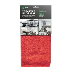 Салфетка микрофибра 220 гм 30*30 (1шт) УПАК