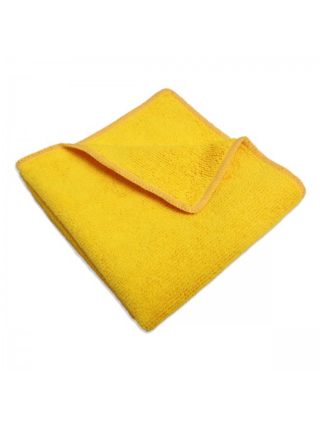 Салфетка микрофибра 220 г/м 30*30 желтая